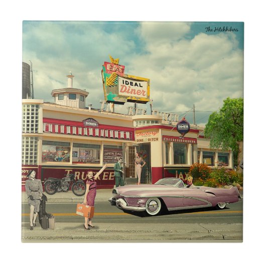 The Hitchhickers Fliese (Vorderseite)