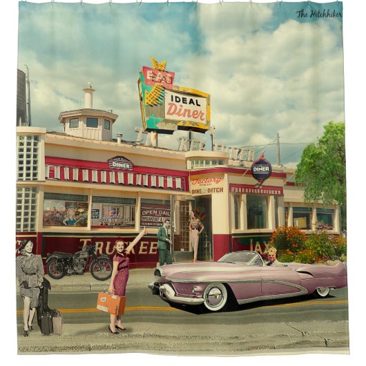 The Hitchhikers Duschvorhang (Vorderseite)