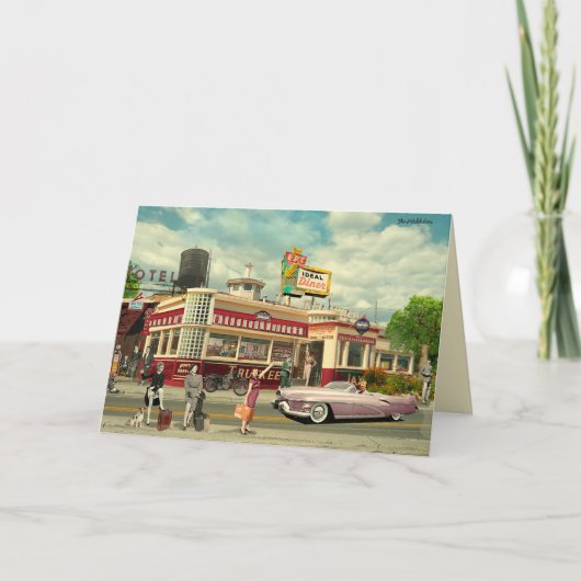 The Hitchhikers Karte (Vorderseite)