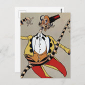 "The HM Woggle-Bug TE" von John R Neill Postkarte (Vorne/Hinten)