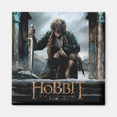 The Hobbit - BILBO BAGGINS™ Movie Poster Magnet (Vorne)