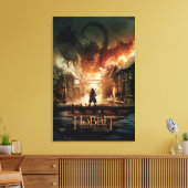 The Hobbit - Laketown Movie Poster Leinwanddruck (Insitu (Wohnzimmer))