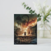 The Hobbit - Laketown Movie Poster Postkarte (Stehend Vorderseite)
