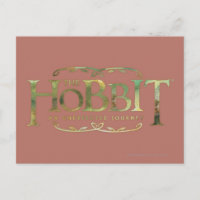 The Hobbit Logo Green