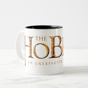 The Hobbit Logo Textured Zweifarbige Tasse