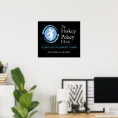 The Hokey Pokey Clinic Poster (Heimbüro)
