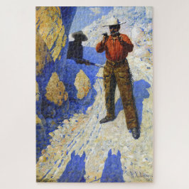 The Hold Up (The Ambush) 1903 William R. Leigh Puzzle