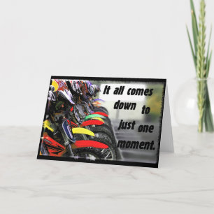 The Hole Shot Card Karte