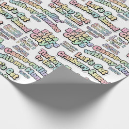 The Holiday Feast Fun Wrapping Paper Geschenkpapier