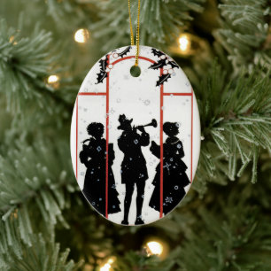 The Holiday Musicans Keramikornament