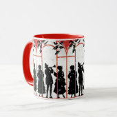 The Holiday Musicans Tasse (Vorderseite Links)