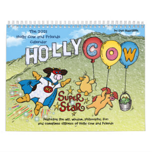 The Holly Cow and Friends Calendar 2021 Kalender