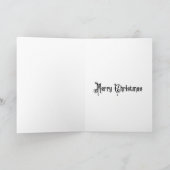 The Holly Queen Christmas Feiertagskarte (Innenseite)