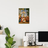 The Holy Family St. Elizabeth and St. John Poster (Heimbüro)