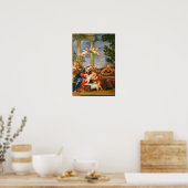 The Holy Family St. Elizabeth and St. John Poster (Küche)