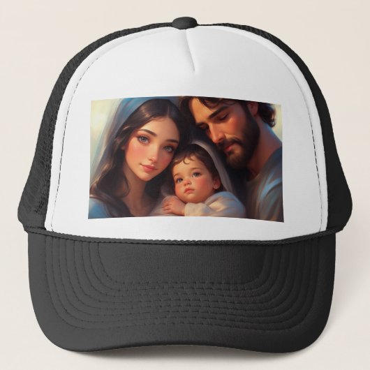 The Holy Family Trucker Hat Truckerkappe (Vorderseite)