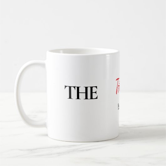 The Home Personalized Mug Kaffeetasse (Links)