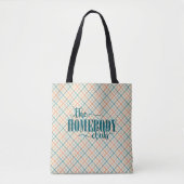The Homebody Club Plaid Tasche (Vorderseite)