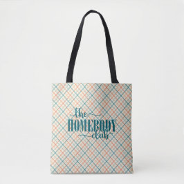The Homebody Club Plaid Tasche