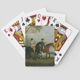 The Hon. Marcia Pitt Riding with her Brother, Spielkarten