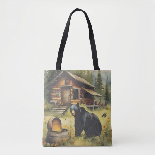 The honey pot in the woods Tote Tasche (Vorderseite)