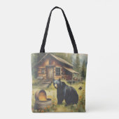 The honey pot in the woods Tote Tasche (Rückseite)