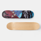 The HoodWill Denim Stars Skateboard Deck (Horizontal)