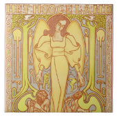 The Hoogeland, Beekbergen (1896) von Jan Toorop Fliese (Vorderseite)