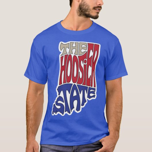 The Hoosier State Indiana T-Shirt (Vorderseite)