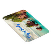 The Hopewell Rocks Bay of Fundy Canada stilisiert Magnet (Rechte Seite)