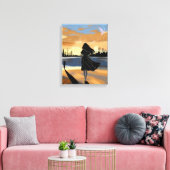 The Horizon I A – Journey to Growth Leinwanddruck (Insitu (Wohnzimmer))