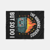 The Horrors Persist But So Do I Fleecedecke (Vorderseite (Horizontal))