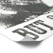 The Horrors Persist But So Do I Funny Ossum  Poster (Ecke)