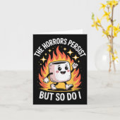 The Horrors Persist But So Do I  Karte (Gelbe Blume)