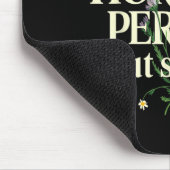 The Horrors Persist But So Do I Mental Health Flow Mousepad (Ecke)