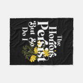 The Horrors Persist But So Do I Strength Resilienc Fleecedecke (Vorderseite (Horizontal))