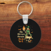 The Horrors Persist Funny Halloween Yet So Do I Vi Schlüsselanhänger (Vorderseite)