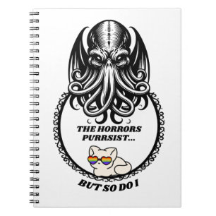 The Horrors PURRsist Spiral Foto Notebook Notizblock