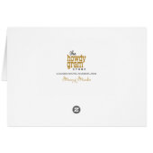 "The Horse Gets It" Funny Wild-West Get-Well-Card (Rückseite Horizontal)