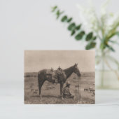 The Horse Wrangler 1910 Postkarte (Stehend Vorderseite)