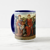 The Hours by Pre-Raphaelite Edward Burne-Jones Tasse (Vorderseite Links)