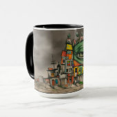 The house is unimpressed tasse (Vorderseite Links)