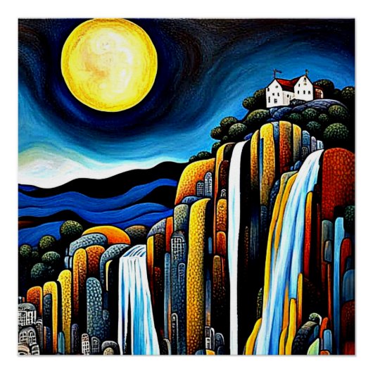 The House on the Edge Poster (Vorderseite)