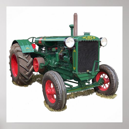 The Huber HK tractor Poster (Vorne)