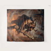 The Hulking Minotaur of the Labyrinth Wandteppich (Vorderseite (Horizontal))