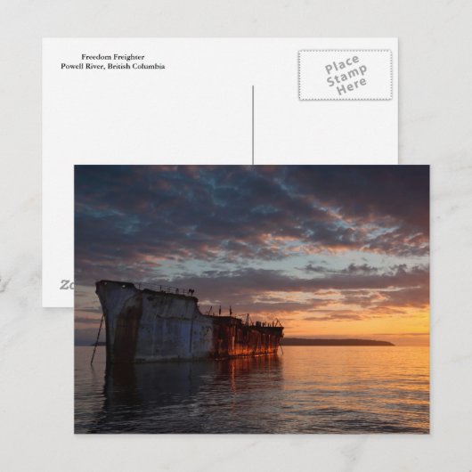 The Hulks Postkarte (Vorne/Hinten)