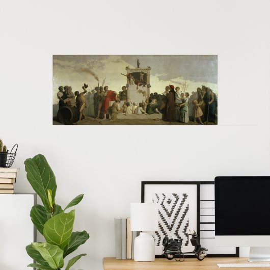 The Human Comedy, c.1852 Poster (Heimbüro)