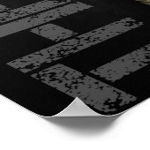 "The Hunt" Hirschjagd Camoflauge Antlers Poster (Ecke)