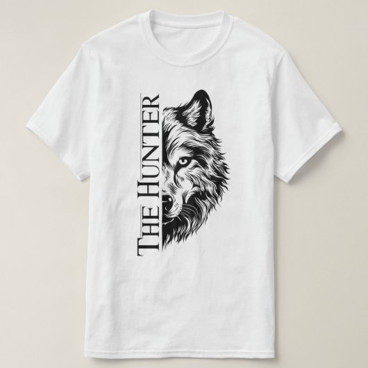 The Hunter Wolf Unisex T-Shirt – Mens (Design vorne)