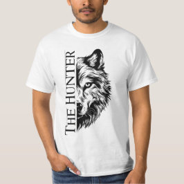 The Hunter Wolf Unisex T-Shirt – Mens